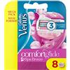 VENUS Gillette Venus ComfortGlide Spa Breeze - Lamette per rasoio da donna, confezione da 8