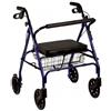 TERMIGEA DEAMBULATORE ROLLATOR PIEGHEVOLE BARIATRICO - Dimensione seduta 46 cm