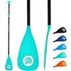 niphean SUP Paddle, Pagaie Paddle Galleggianti Staccabili in 3 e 4 Pezzi, Pagaia SUP Regolabile, Remi Durevoli