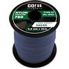 GO!elements 30m Paracord Seil aus reißfester Nylonschnur - Paracord 750 Schnur - geeignet Als Allzweckseil & Reepschnur - Farbe: Grau-Blau