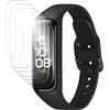 nvskvd Pellicola Idrogel per Samsung Galaxy Fit 2, 6 Pezzi | Pellicola Protettiva Trasparente HD Morbida TPU Senza Bolle Trasparente HD Schermo Protettivo (Non Vetro Temperato)