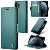 Rerzoiro Cover per iPhone 11 Pro Custodia Portafoglio [Blocco RFID] Premium Pelle PU Wallet Case Flip Libro con Porta Carte Slot Supporto Flip Case per iPhone 11 Pro, Blu-verde