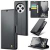 Rerzoiro Cover per Xiaomi Redmi 14C Custodia Portafoglio [Blocco RFID] Premium Pelle PU Wallet Case Flip Libro con Porta Carte Slot Supporto Flip Case per Redmi 14C, Nero
