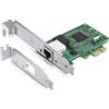 10Gtek® Scheda di Rete Gigabit PCIE - Broadcom BCM5751 Chip, Single Porte RJ45, 1Gbit PCI Express Ethernet LAN Card, 10/100/1000Mbps NIC per Windows Server, Win7, 10, XP and Linux