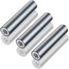 HATMINI Confezione da 3 adattatori audio da 3,5 mm femmina a femmina, adattatori stereo TRRS da 3,5 mm 1/8 Spina stereo da 3,5 mm Accoppiatore maschio Connettori placcati oro, (da F a F)