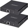 StarTech.com Extender HDMI 4K su Cavo Ethernet CAT5/CAT6, Video Extender 4K 60Hz HDR fino a 70m, Uscita HDMI e Audio S/PDIF su Cavo di Rete - Kit Estensore HDMI su Cavo LAN completo di Trasmettitore