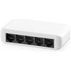 YuLinca 5 Porte Gigabit Ethernet Switch, 4 Porte 100/1000Mbps e 1 Uplink Gigabit, Splitter hub Ethernet Non gestito da Tavolo e da Parete, Mini Switch di Rete in plastica per L'Ufficio Domestico