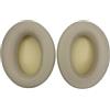 tecinity Cuscinetti auricolari per Sony WH-1000XM3 cuffie, Cuscinetti Cuffie per Sony WH1000XM3, Morbida Pelle Proteica (Oro)