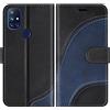 BoxTii Cover per OnePlus Nord N10 5G, Custodia in PU Pelle Portafoglio per OnePlus Nord N10 5G, Magnetica Cover a Libro con Slot per Schede, Nero