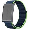 GIOPUEY Cinturini Compatibile con Amazfit Helio Strap, Cinturino in Morbido Nylon Intrecciato [Unisex] [Traspirante] - Blue/Green