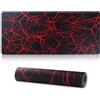 Hosimoln Tappetino per mouse da gioco,tappetino per mouse grande Dimensioni 800x300x3mm,Tappetino per computer antiscivolo e impermeabile con bordi cuciti per giochi/ufficio/casa 80x30 Rednet003