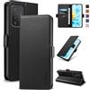 Yunubeyii Cover Libro per Honor 200 Lite,Nero | Blocco RFID,Luxury PU Pelle,Portafoglio,Card Holder,Magnetic Phone Custodia,Kickstand,Protettiva,Antiurto