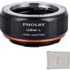 PHOLSY Adattatore Manuale Compatibile con Obiettivo QBM su L Fotocamera