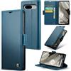 Rerzoiro Cover per Google Pixel 8 Custodia Portafoglio [Blocco RFID] Premium Pelle PU Wallet Case Flip Libro con Porta Carte Slot Supporto Flip Case per Google Pixel 8, Blu