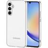 NEW'C Cover per Samsung Galaxy A34 5G, Custodia Gel Trasparente Morbida Silicone Sottile TPU [Ultra Leggera e Chiaro]