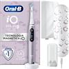 Oral-B Spazzolino Elettrico Ricaricabile iO 9 Rose Quartz Ed.Limitata, 1 Testina Di Ricambio, 1 Custodia Da Viaggio, 1 Astuccio Magnetico 1 Spazzolino