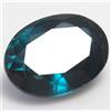 Senza marchio Pietra preziosa ovale 16x12 mm zaffiro blu pavone ceylon certificato naturale...