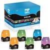 POP CAFFE' 96 Capsule compatibili CON BIALETTI, POP CAFFE' MIX,Intenso,Cremoso,Arabico,Decaffeinato,NON COMPATIBILE CON LE MACCHINE DI ULTIMA GENERAZIONE