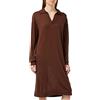 G-STAR RAW G-STAR Donna Knitted Polo Dress, Marrone (chocolate lab D22133-B692-D312), L
