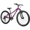 ATTABO Mountain Bike per Bambini MTB JR Bici Bambini con Telaio in Alluminio 12 Bicicletta Montagna con Ruote da 24 con Regolabile 8 velocità Deragliatore Colore Viola
