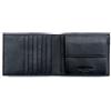 A.G. Spalding & Bros. Portafoglio in pelle nero (6CC+PORTAMONETE)