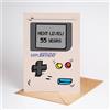 Lovely Cards Carta Gameboy - 55° Compleanno Uomo - Cartolina di Compleanno Retro 55 - Regalo 55 Anni - Auguri per 55 Anni