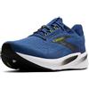 BROOKS Revel 8, Sneaker Uomo, Navy Peony/Black/Acid Lime, 44.5 EU