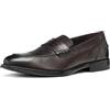 Geox Uomo U BARBERIGO Loafer, Brown, 39 EU, Marrone, 39 EU