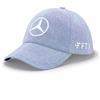 Fuel For Fans Mercedes AMG Petronas Berretto George Russell 2022 GP di Gran Bretagna - Blu - Taglia Unica