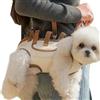 Generico Zaino Da Trekking Per Cani - Zaino Trasportino per Gatto con Sacchetto per Snack - Borsa Portatile Regolabile per Uscite all'Aperto Camminate Viaggi Escursioni Auto Bici Casa Quotidiana