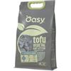 Generico Lettiera per gatti vegetale Oasy, lettiera in tofu Vegetale ai Carboni Attivi per gatti di tutte le etá e razze, smaltimento facile, controllo degli odori, agglomerante | 1 confezione da 6l.