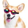 Imtrub Occhiali protettivi per cani, occhiali da moto Puppy | Occhiali da sole per cani di taglia media antivento, morbidi per proteggere gli occhi dei cani lunghi