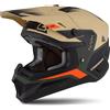 Cassida Casco moto motocross Cassida Cross Cup 2 Napa opaco sabbia-verde-arancio-nero, XL