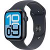Apple Watch SE 3 GPS + Cellular, Cassa 44 mm in alluminio mezzanotte con Cinturino Sport mezzanotte - S/M