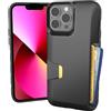 Smartish® Custodia a portafoglio per iPhone 13 Pro Max, custodia a portafoglio Slayer Vol. 1, sottile e protettiva, con porta carte di credito, custodia per carte di credito, compatibile con Apple