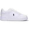 POLO SPORT POLO RALPH LAUREN Sneaker donna bianca in pelle