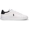 POLO SPORT POLO RALPH LAUREN Sneaker uomo bianca/nera in pelle