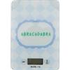 Villa d'Este Home Tivoli 1996 Bilancia da cucina digitale 5Kg, top in vetro temperato, 21,5x15x1,7 cm, azzurro, More Amor