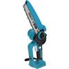 Dedra Mini sega a batteria, mini sega brushless, 18 V, DEDRA SAS+ALL, guida 8, motore brushless, design ultraleggero, spessore di taglio (fino a 140 mm), funzionamento a batteria, senza batteria/caricatore