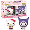 Funko Bundle Box - Hello Kitty POP! 2 Pack - Hello Kitty & Kuromi- Figura in Vinile da Collezione - Merchandising Ufficiale - Giocattoli per Bambini e Adulti - Anime Fans