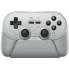 8Bitdo Pro 3 Bluetooth Controller for Switch/Switch 2 - TMR Joysticks, Swappable ABXY Buttons, Pro Back Buttons, Charging Dock, Hall Effect Triggers, for Windows, Apple, SteamOS, Android - Gray