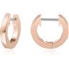 Limerencia Titanio Creoli, 10mm Hypoallergenic Nickel Free G23 Medical Creoli Orecchini per le donne(oro rosa)