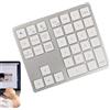 Generico Tastiera wireless portatile, tastierino numerico wireless,Tastiera numerica per computer a 35 tasti - Utilizza la tastiera meccanica wireless silenziosa, il tastierino numerico del computer per l'assi