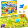 Montejoy Gioco della Lumaca Regalo per Bambini 2 3 4 5 6 7 Anni Giochi da Tavolo Giocattolo Montessori da 3 Anni Giochi Educativi Ideale per Ragazzi e Ragazze Regalo di Natale Compleanno Giochi da Viaggio