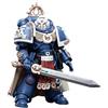 TOYVERSE JOYTOY 1/18 Figura d'azione Warhammer 40,000, Ultramarines Primaris Captain, Articolazioni mobili Modello di Personaggio, 15 anni e più