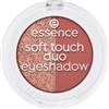 essence soft touch duo eyeshadow Ombretto 2 g Nr. 01 - Bronze Beauty