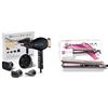 Bellissima Imetec Creativity 4 You, Asciugacapelli Professionale, 4 Accessori, Diffusore, Controllo Intelligente della temperatura & Imetec Creativity B9 300 Piastra per Capelli