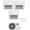HISENSE CONDIZIONATORE TRIAL SPLIT PAVIMENTO CONSOLE R-32 9000+9000+9000 3AMW62U4RJC A++