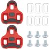 Zouwel compatibile con Look Keo scarpe antiscivolo pedali bicicletta 3 fori grip Blade 2 max Carbon Fiber Classic scarpe antiscivolo compatibili con pedali bici 4.5 ° MTB pedale ro