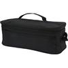 BORDSTRACT Borsa da campeggio per pentole, borsa per il trasporto di utensili da cucina e da mangiare di grande capacità con maniglia, per campeggio, zaino in spalla, picnic(Nero)